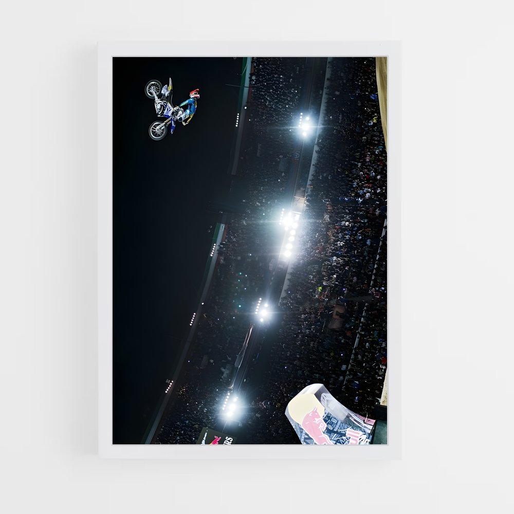 Poster Red bull freestyle – affiche Motocross freestyle (vue 3)